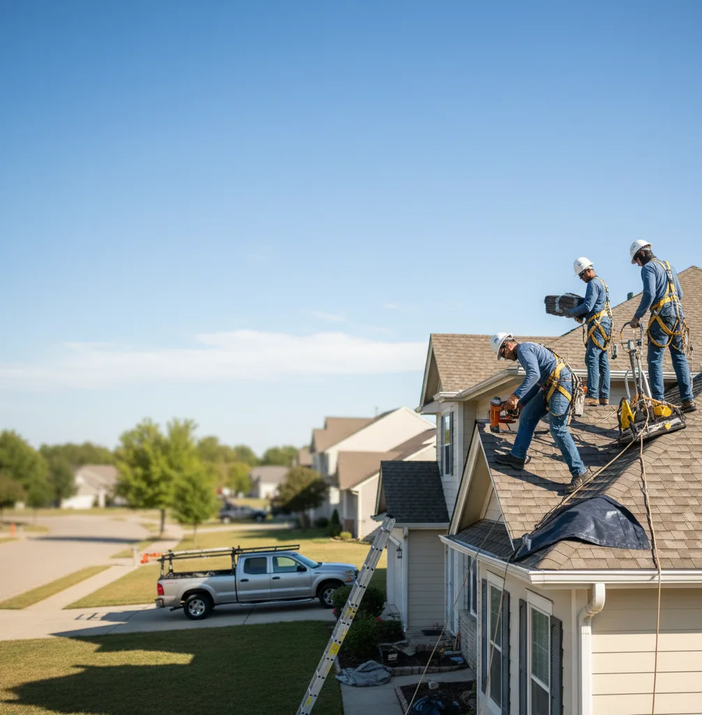 Roof Repair in Weston